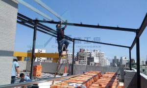 頂樓增建工程 中亞鐵工廠 鐵皮屋 鐵皮屋加蓋