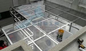 中亞鐵工廠 Tekla Structures 3D  採光罩 PC板 遮雨棚 雨遮 鋼構工程 